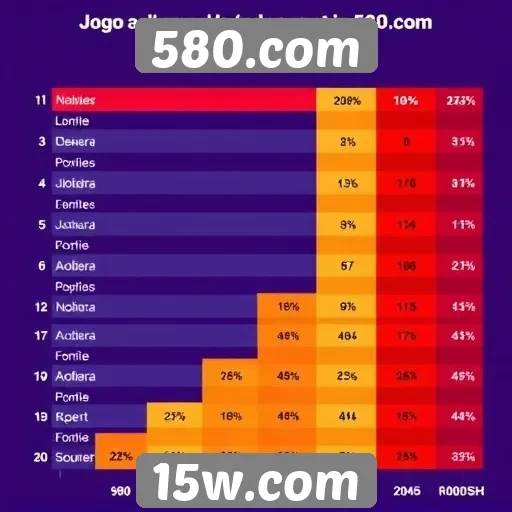 Desempenho de jogos populares no 580.com